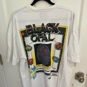 RARE, A24 x Online Ceramics Uncut Gems "Black Opal" Movie T-Shirt XXL